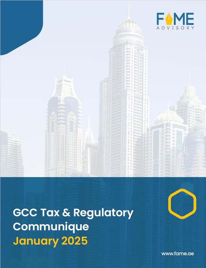 GCC Tax and Regulatory Communique January 2025
